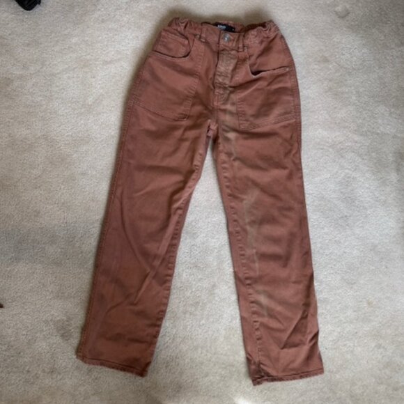 HUDSON JEANS - Remi Jeans SZ 26 Bronzed Talla Elastic waist zip front - Picture 1 of 3